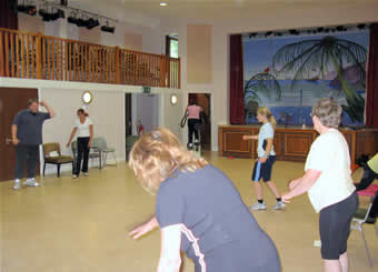 more keep fit at the hall